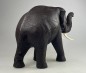 Preview: Elefant, schwarz, Rüssel nach oben (ca. 15 cm)